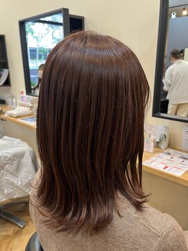 アルター(aL ter) ナチュラルブラウン［グレーベージュ/レイヤーロング］