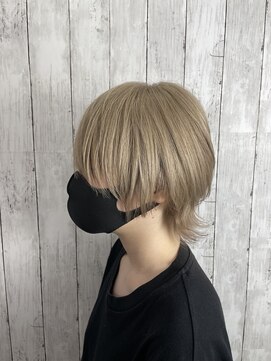 ビューティドレッセヤマノ 池袋パルコ(Beauty Dresse YAMANO) 【マッシュウルフ】【ケアブリーチ】【ダブルカラー】【学割】