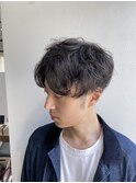 メンズカット 無造作パーマ