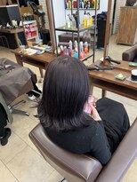 ラブリッシュ(LOVERICHE) ワンカラーで作るラベンダーカラー【本田】