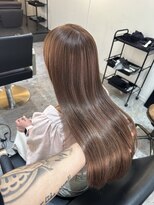 ブレンド 渋谷(BLend)&nbsp;20代30代40代白髪ぼかしハイライト小顔ショートボブミニウルフ