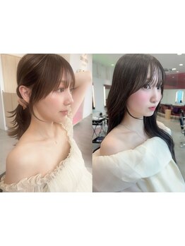 顔周りのカットで印象が変わる！骨格や髪質、クセを見極めてあなただけの似合わせスタイルを実現♪