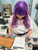 ハレル 戸塚(HAREru.)&nbsp;☆ムラサキとピンクのカラー