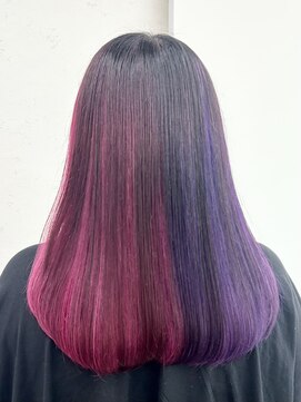 イシュ(ish.) ピンク×パープルツートーン(曳舟/東向島/八広/鐘ヶ淵/押上)