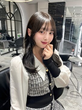 バレット 表参道(VALETTE) 盛れる前髪/グレージュ/ケラチントリートメント