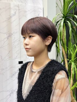 クリアーオブヘアー 一社店(clear OF HAIR) ピンクラベンダーショート / momoka