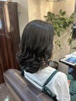 キャラ 池袋本店(CHARA) ボリュームのあるコテ巻き風パーマでイメチェン！【貴也/池袋】