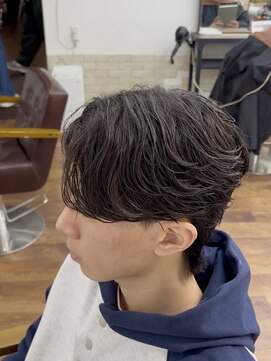 メルシー トータル ブランディング サロン(merci TOTAL BRANDING SALON) メンズ　フェザーパーマ