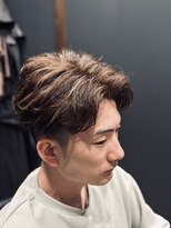 銀座 シノ(shino) 六四分け×ハイライト×ファッションカラー