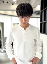 ソルバイジゼル(sol by gisele) 【垢抜けたい20代男子必見】作り過ぎない癖毛風シャドウパーマ