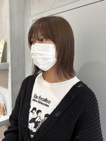 ヨーク(YOKE)&nbsp;【YOKE】ブリーチ無しベージュくすみカラーダブルカラー髪質改善