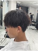 波巻きパーマ/スパイラル/ツイスパ/メンズサロン/メンズ/波巻き