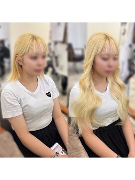 ハイエクステンション 京都駅前店(Hi-Extension) シールエクステ/ブロンド▼miho117