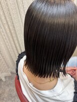 ロマンヤカタ ファース(ROMAN YAKATA fars) 髪質改善 ウルトワトリートメント 切りっぱなしボブ@田代7/2