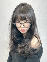 ヴェイン 渋谷(vain)&nbsp;大人レイヤースタイルアッシュグレー