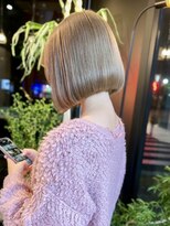 リノショアーズ 日本大通り店(RINOSHORES)&nbsp;20代30代ダブルカラーブリーチ立体感グラデーション透明感カラー