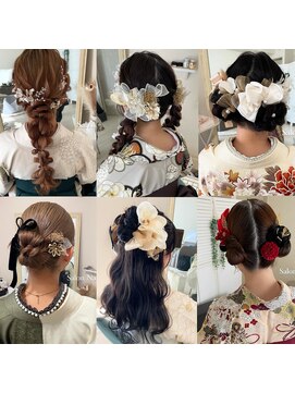 サロンナビ(Salon Navi) 成人式/卒業式ヘアセット/振袖ヘアセット/袴ヘアセット
