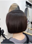 ふんわりボブスタイルナチュラル20代30代/加藤