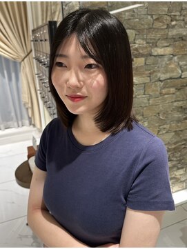 ザザ ZA/ZA 目白 【伸ばし途中でも◎】ボブレイヤーカット　小嶋