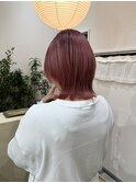 似合わせカット＋透明感カラー