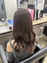 アジールヘア 赤羽駅南口店(agir hair)&nbsp;ブリーチなしダブルカラー柔らかブラウン(赤羽/赤羽駅/赤羽南口)