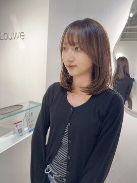 ローウェ 京都四条河原町(Louwe) 顔まわりレイヤー/ミディアムレイヤー／四条河原町