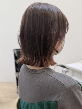 セイドット リー(Say. Ree) say.アッシュボブミニボブくびれボブレイヤーボブデザインカラー