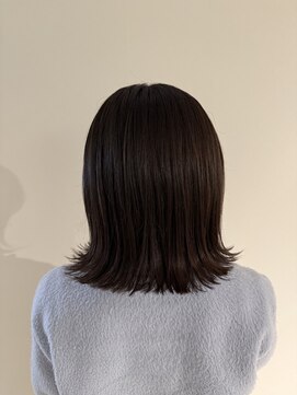 アヴァンスクロス あべのルシアス店(AVANCE.CROSS) モカブラウン×外ハネボブ