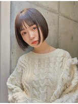 サンドパールス 仙台店(sand PALCE)&nbsp;髪質改善/大人ガーリー/似合わせカット/ショートボブ前髪/仙台
