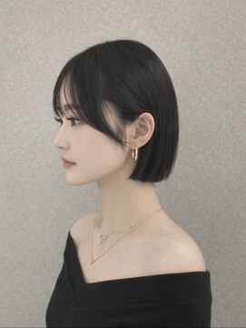ルクス(Luxs) 顎ラインぱつっとボブ