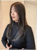 【小林】大人女性　ブリーチなしグレージュカラー