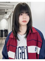 ゴウトゥデイ 横須賀店(GO TODAY) レイヤーカット / オリーブカラー