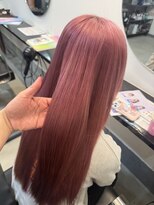 ラック 津田沼(LUCK)&nbsp;チェリーピンクダブルカラーインナーカラーケアブリーチ