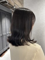 ブロック 日吉店(BLOC) ミディアムボブ×アッシュブラウン