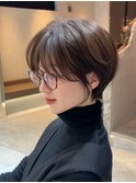 大人美人ショートで小顔見せ♪