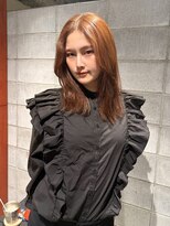 ノル 栄矢場町(nol) ブリーチなしオレンジベージュ!