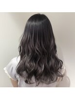 アリーズ シブヤ(ALLYS shibuya)&nbsp;大人かわいい ◆ ラベンダー グレージュ クラシカル ロング