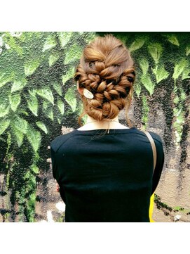 アーシャム(Arsham) ふんわり編み込みセット☆