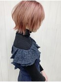 【 LIV OSAKA 】イルミナカラー_ピンクベージュ_マッシュウルフ