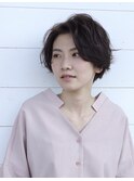 無造作おしゃれショート