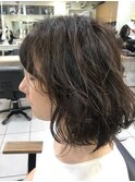 ボリュームウエーブショートボブ YACHI