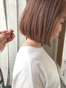 ルーム(Loom.) ミルクティーピンクボブ【Loom./明治神宮前/原宿/表参道】