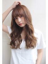 チョビー 銀座(chobii)&nbsp;道村/デジタルパーマ/ロングヘア/アッシュブラウン/chobii銀座