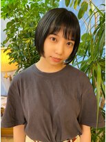 インビテーション(invitation) 。。暗髪×ミニマムな大人ボブ。