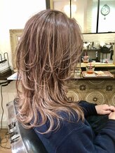 ジブドオブジェ(Jib d'obj) HighlightsGradient color pink beige