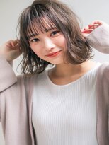 愛されボブ　ふんわりボブ