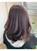 ラベンダーアッシュブラウン☆