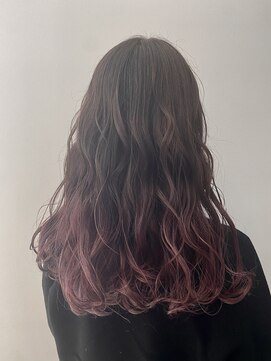 ゼル 桶川ベニバナウォーク店(ZELE) くすみピンクグラデーション