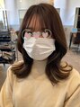 アグ ヘアー アール 和歌山ガーデンパーク駅前店(Agu hair ar)&nbsp;今女性に人気の韓国ヘアスタイル！顔まわりがポイントですね♪