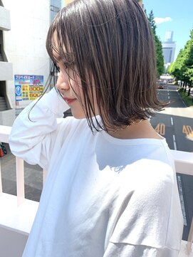 バレッタ (Barrette) 地毛風グレージュ